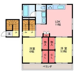 ＫＩヒルズの物件間取画像